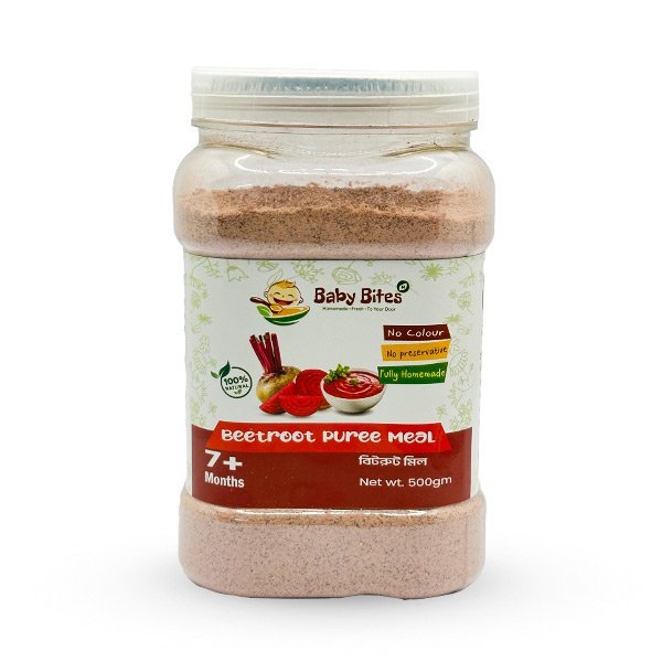 Beetroot puree meal