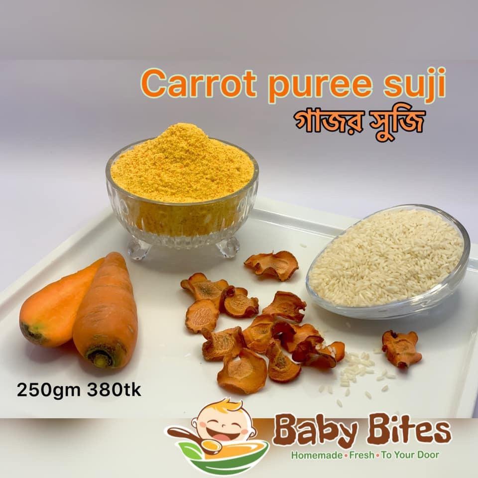 Carrot puree suji