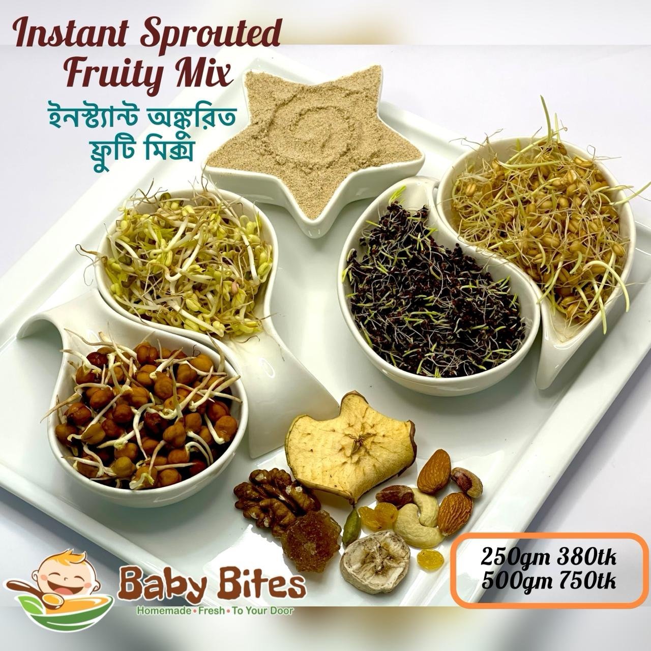 Instant Sprouted Fruity Mix